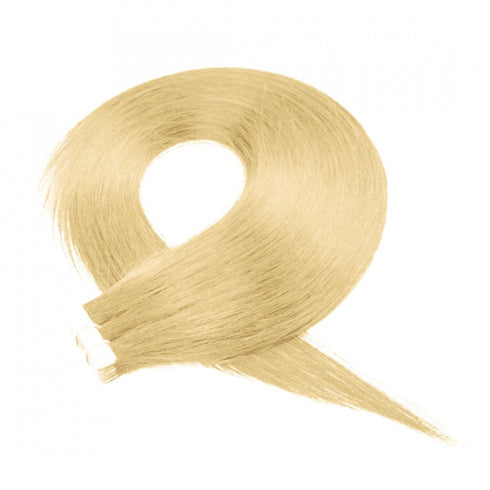 Maganda Rain Straight #60 Hellblond Remy Tape-In Extensions